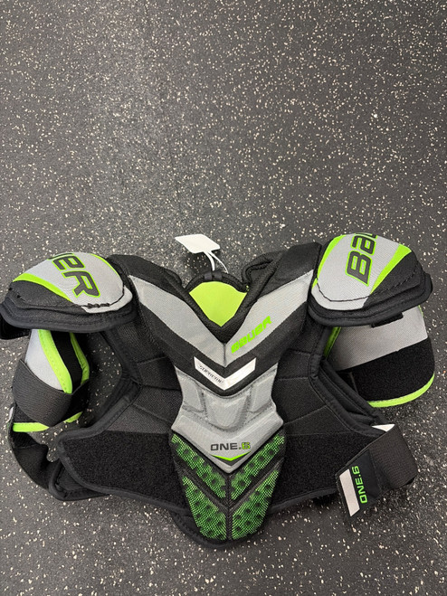 Vist Large View of Product Image Which is Used Bauer SUPREME ONE.6 SP Junior Shoulder Pads SM
