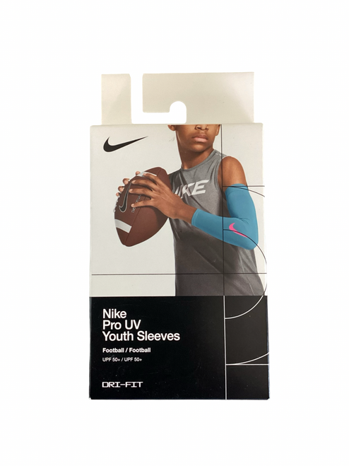 Vist Large View of Product Image Which is New Nike arm sleeve teal yth