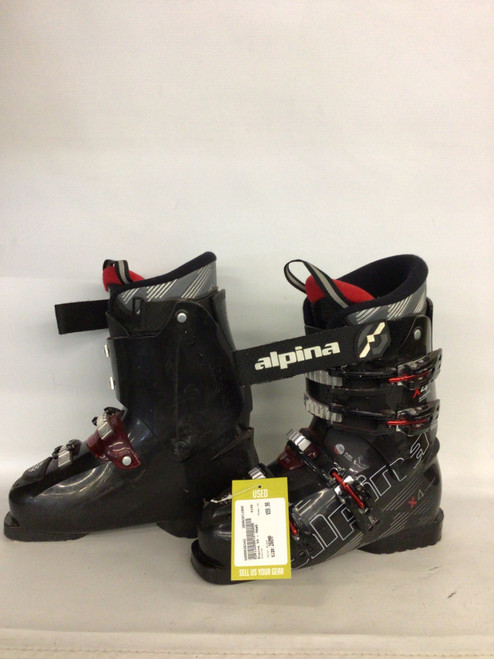 Vist Large View of Product Image Which is Used Alpina X4 Womens DH Ski Boot Black 260 MP - M08 - W09