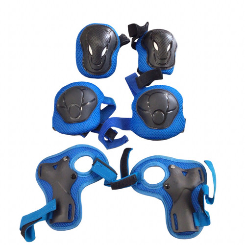Vist Large View of Product Image Which is Used Skateboard Elbow Pads Royal Blue XS