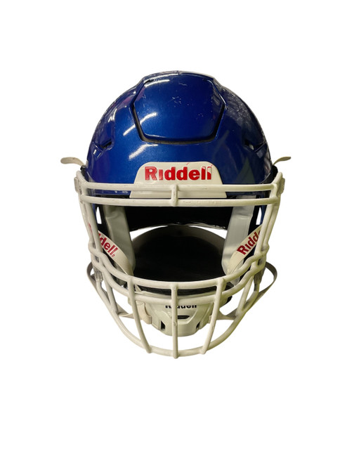Vist Large View of Product Image Which is Used Riddell RIDDELL SPEEDFLEX MED BLUE HELMET FB Helmet Royal Blue MD
