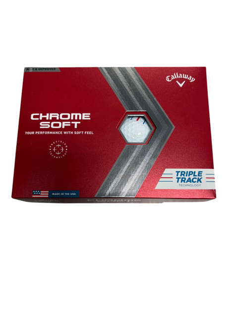 Vist Large View of Product Image Which is Used Callaway CHROME SOFT 12 Pack - Golf Balls