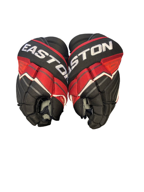 Vist Large View of Product Image Which is Used Easton 85S Senior Gloves Black 14"