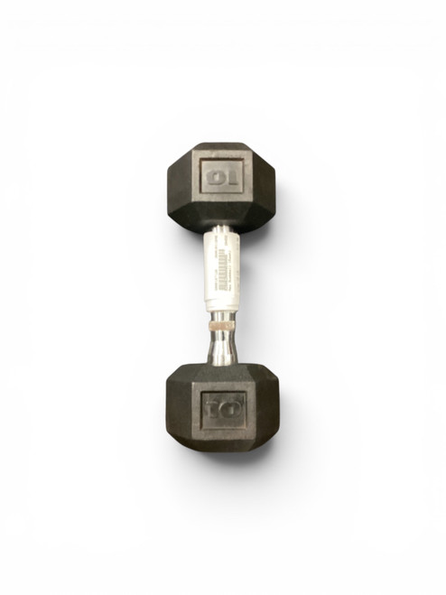 Vist Large View of Product Image Which is Used Hex Dumbbell (Each) 10 lb