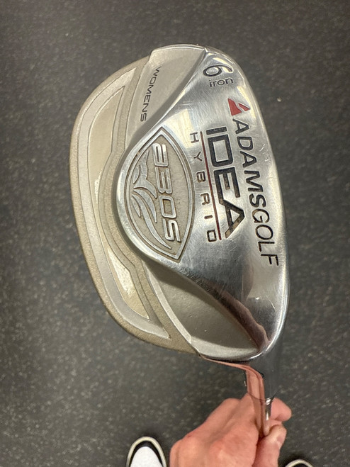 Vist Large View of Product Image Which is Used Adams Golf A3OS Womens Hybrid Club RH 6 Hybrid