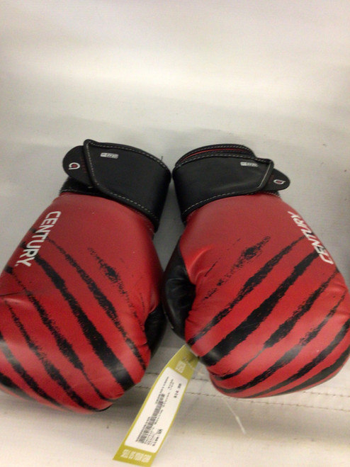 Vist Large View of Product Image Which is Used Century Boxing Gloves Red SM
