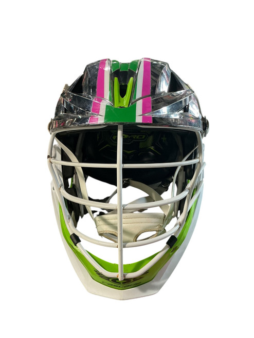 Vist Large View of Product Image Which is Used Cascade XRS PRO Lacrosse Helmet Grey One Size