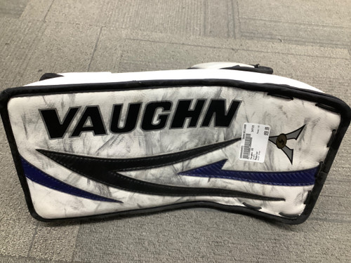Vist Large View of Product Image Which is Used Vaughn V5 Senior Goalie Blocker Grey