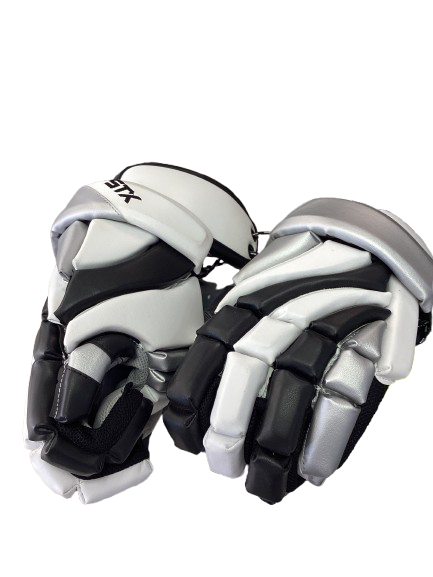 Vist Large View of Product Image Which is Used STX GLOVES Lacrosse Gloves Womens White 13"