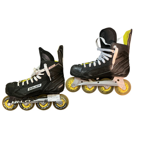 Vist Large View of Product Image Which is Used Bauer DART INLINE SKATE Senior Rec Fitness Skates Black Senior 7
