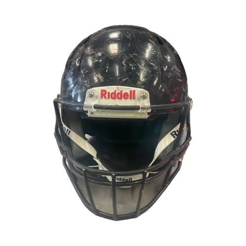Vist Large View of Product Image Which is Riddell, RIDDEL, VICTOR, FB, Helmet, Black, LG