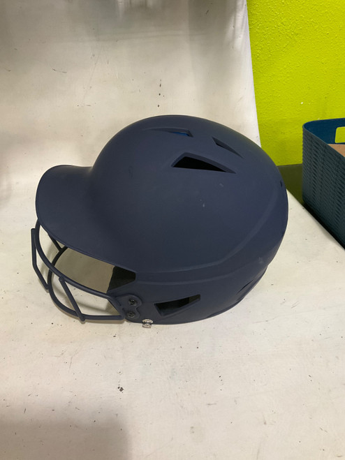 Vist Large View of Product Image Which is Used Champro SB HELMET Batting Helmet w/Mask Black MD