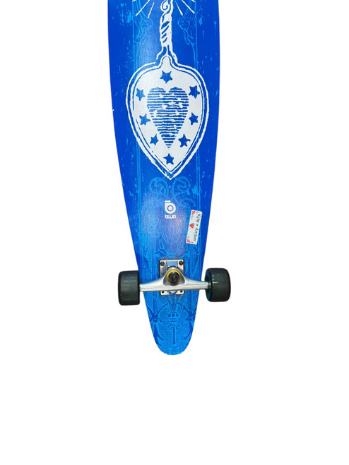 Vist Large View of Product Image Which is Used BLUR BLUE LONGBOARD Longboard Royal Blue Long