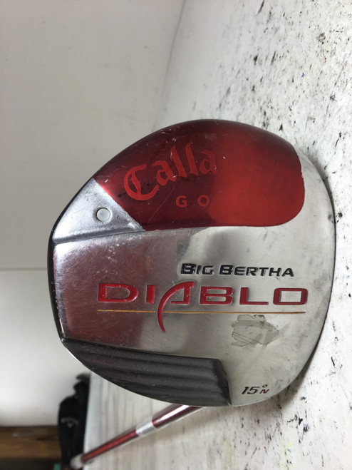 Vist Large View of Product Image Which is Used Callaway BB DIABLO Mens Fairway Wood RH 3 Wood