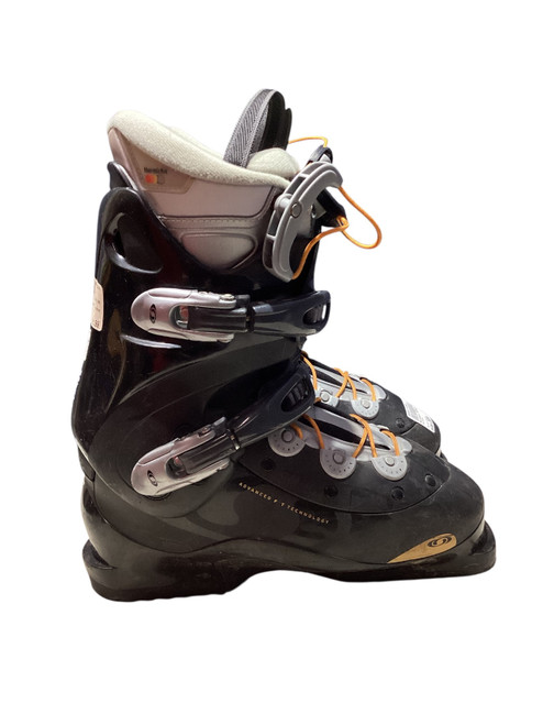Vist Large View of Product Image Which is Used Salomon VERSE Mens DH Ski Boot Black 260 MP - M08 - W09