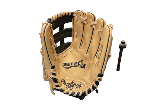 Vist Large View of Product Image Which is Used Rawlings SS12CB BB/SB Glove RH Throw Brown 12"