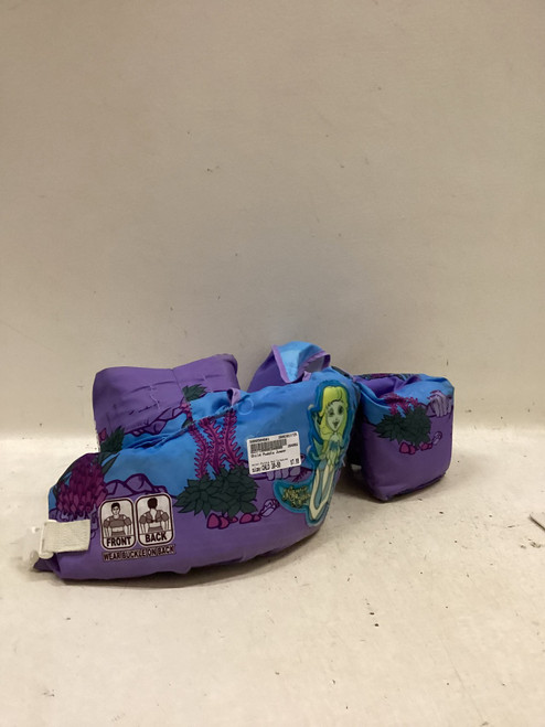 Vist Large View of Product Image Which is Used Child PFD Purple And Turquoise Child 30-50
