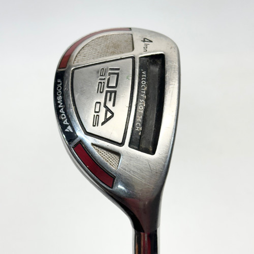 Vist Large View of Product Image Which is Used Adams Golf IDEA A12 OS Mens Hybrid Club RH 4 Hybrid