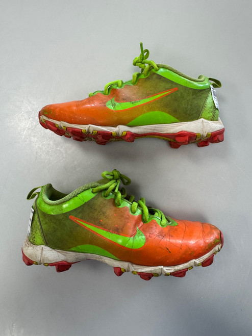 Vist Large View of Product Image Which is Used Nike BB BB/SB Cleats Orange Junior 03