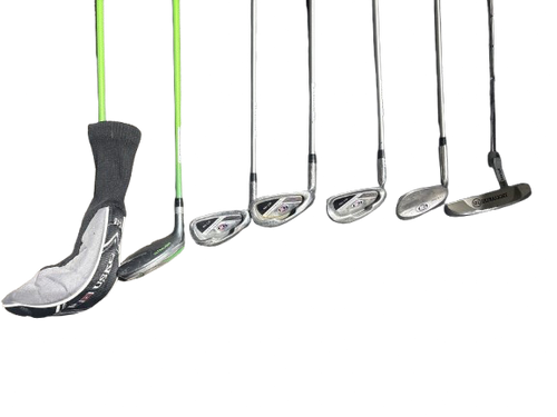 Vist Large View of Product Image Which is Used US Kids ULTRALIGHT DV2 WT-15U LH - 7PCS Jr Package Set LH Green 7 Piece