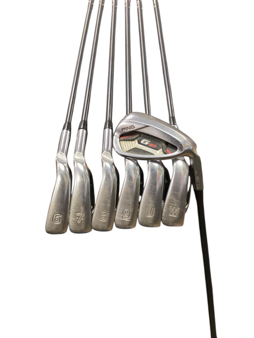 Vist Large View of Product Image Which is Used Ping G410 Mens Iron Set RH 6I-SW