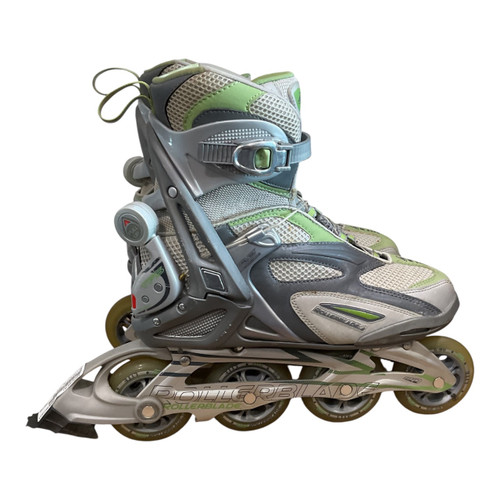 Vist Large View of Product Image Which is Used Rollerblade TFS QUICK CINCH Senior Rec Fitness Skates Grey Senior 9.5