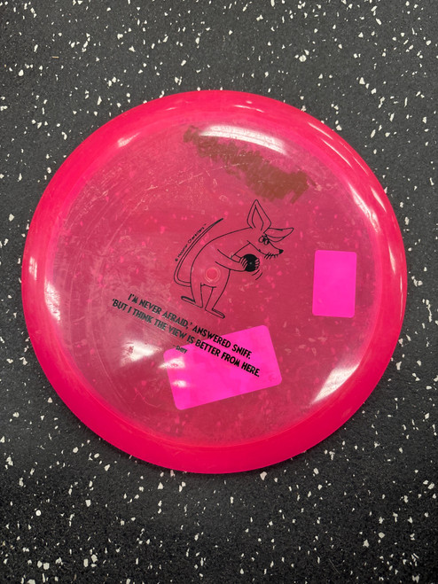 Vist Large View of Product Image Which is Used Kastaplast K1 KAXE Disc Golf Mid Range Pink
