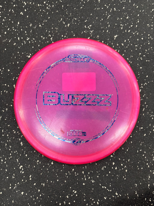 Vist Large View of Product Image Which is Used Discraft Z BUZZZ Disc Golf Mid Range Pink