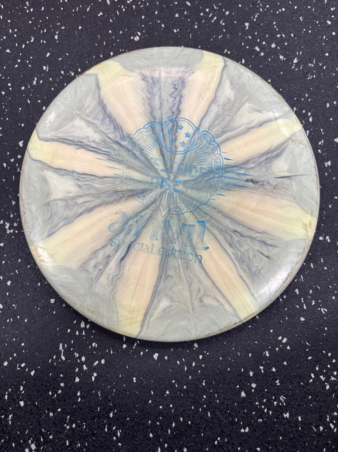 Vist Large View of Product Image Which is Used Westside SE ANVIL Disc Golf Mid Range Yellow