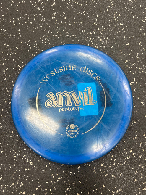 Vist Large View of Product Image Which is Used Westside VIP ANVIL PROTOTYPE Disc Golf Mid Range Royal Blue