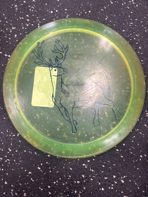 Vist Large View of Product Image Which is Used Innova CHAMPION FIREBIRD Disc Golf Driver Green