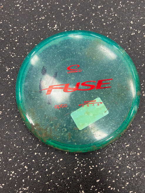 Vist Large View of Product Image Which is Used Latitude 64 OPTO FUSE Disc Golf Mid Range Green