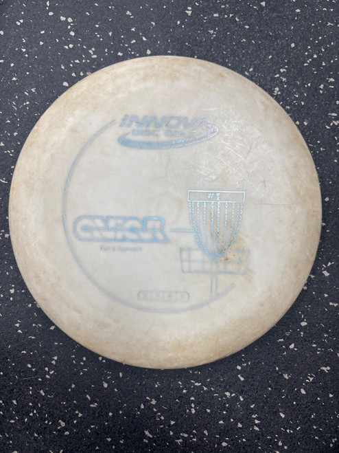 Vist Large View of Product Image Which is Used Innova DX AVIAR Disc Golf Putter White