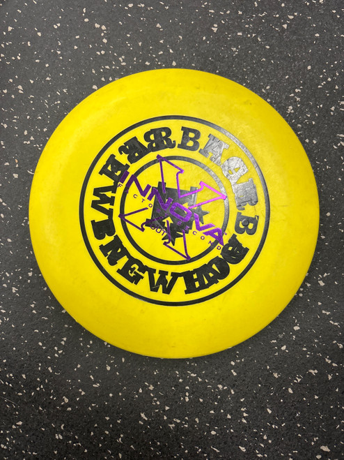 Vist Large View of Product Image Which is Used Innova DX AVIAR Disc Golf Putter Yellow