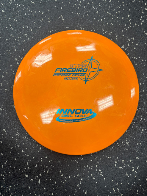 Vist Large View of Product Image Which is Used Innova STAR FIREBIRD Disc Golf Driver Orange