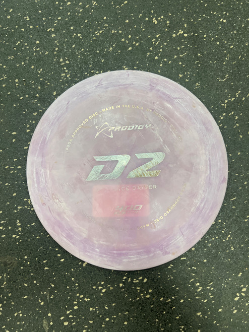 Vist Large View of Product Image Which is Used Prodigy Disc 400 D2 Disc Golf Driver Pink
