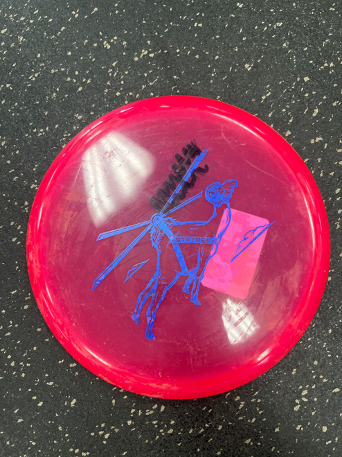 Vist Large View of Product Image Which is Used Prodigy Disc STRYDER Disc Golf Mid Range Pink