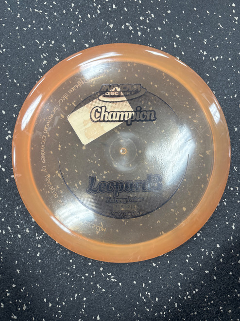 Vist Large View of Product Image Which is Used Innova CHAMPION LEOPARD3 Disc Golf Driver Orange