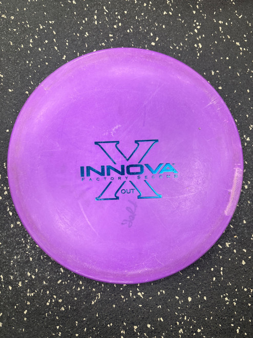 Vist Large View of Product Image Which is Used Innova DX COBRA Disc Golf Mid Range Purple
