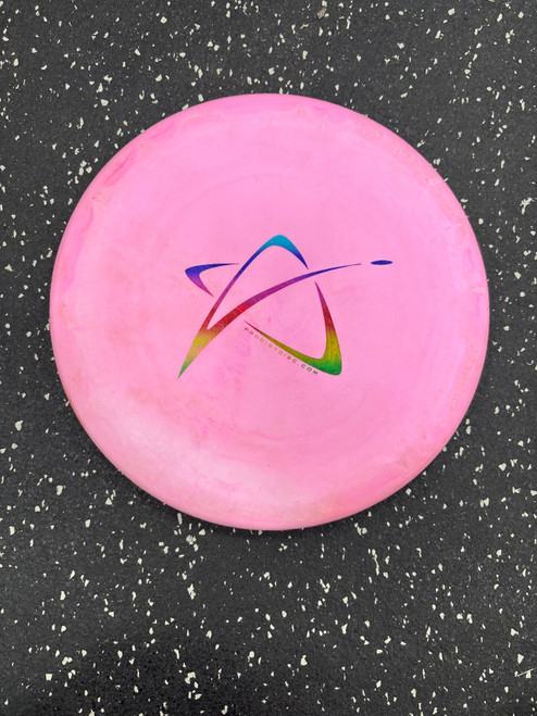 Vist Large View of Product Image Which is Used Prodigy Disc 300 PA3 Disc Golf Putter Pink