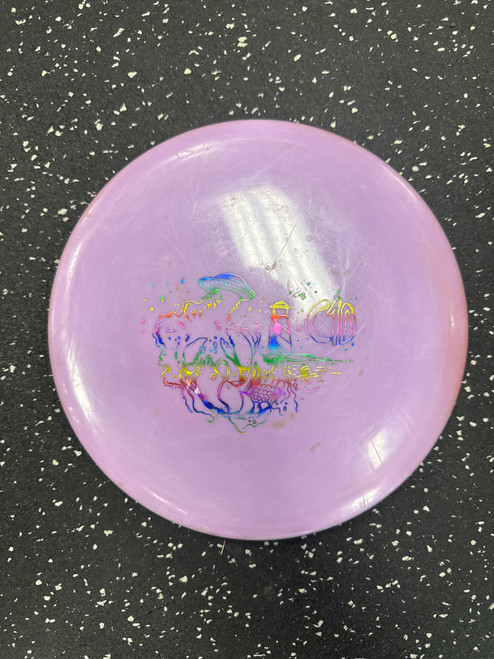 Vist Large View of Product Image Which is Used PATHFINDER MID Disc Golf Mid Range Purple