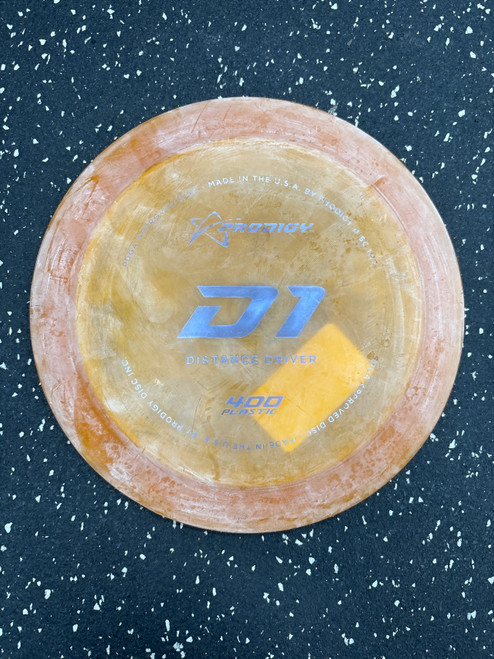 Vist Large View of Product Image Which is Used Prodigy Disc 400 D1 Disc Golf Driver Orange