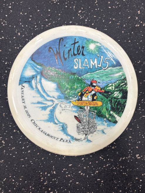 Vist Large View of Product Image Which is Used Innova STAR ROC Disc Golf Mid Range White