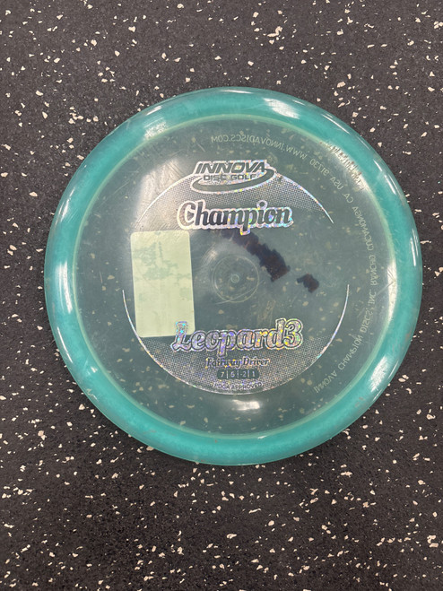 Vist Large View of Product Image Which is Used Innova CHAMPION LEOPARD3 Disc Golf Driver Carolina Blue