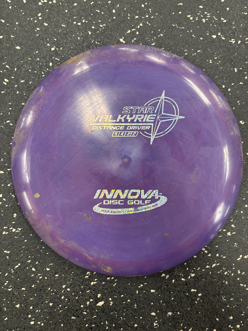 Vist Large View of Product Image Which is Used Innova STAR VALKYRIE Disc Golf Driver Purple
