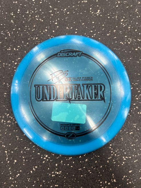 Vist Large View of Product Image Which is Used Discraft Z UNDERTAKER 5X PIERCE Disc Golf Driver Royal Blue