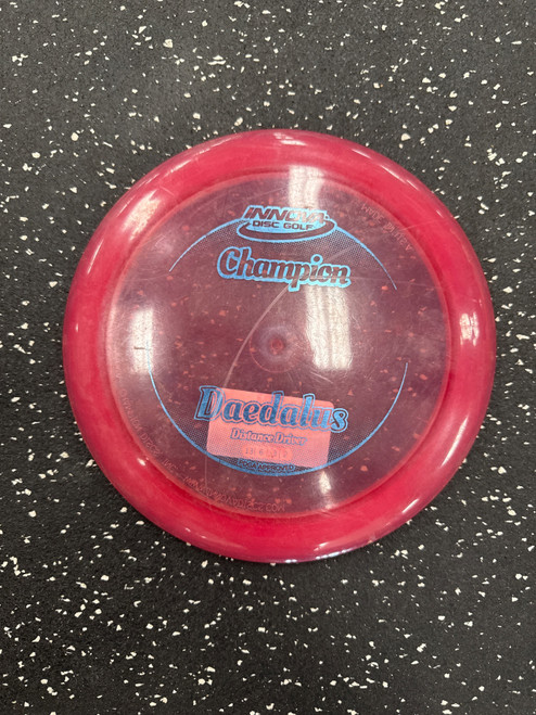 Vist Large View of Product Image Which is Used Innova CHAMPION DAEDALUS Disc Golf Driver Red