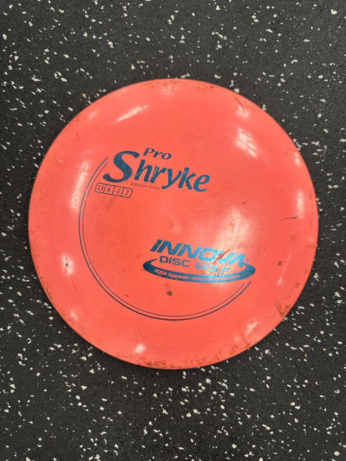 Vist Large View of Product Image Which is Used Innova PRO SHRYKE Disc Golf Driver Pink