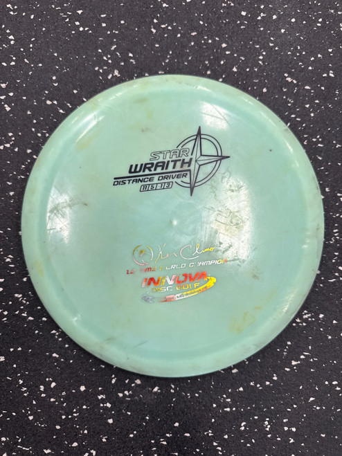 Vist Large View of Product Image Which is Used Innova STAR WRAITH Disc Golf Driver Green
