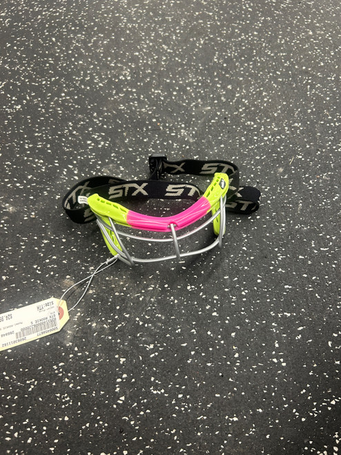 Vist Large View of Product Image Which is Used STX ROOKIE S Lacrosse Facial Protect Pink Youth